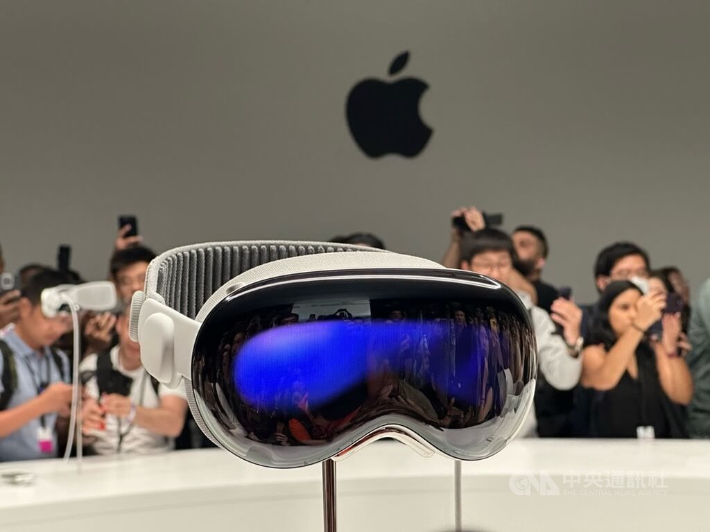 蘋果力推空間運算新品　Vision Pro美國開賣